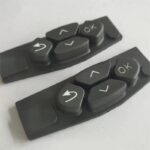 Silicone Automotive Electronic Control Painted Keypad Silicone Automotive Electronic Control Painted Keypad