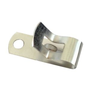 Plated Steel Fahnestock Spring Clips for Electrical Connections
