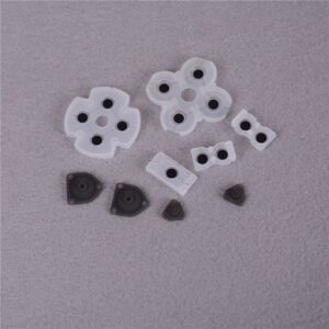 Electronic Silicone Rubber Buttons with Transparent Conductive Properties