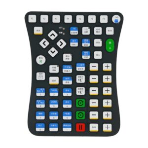 Silicone Machine Menu Flat Rubber Button Keypad Keyboard