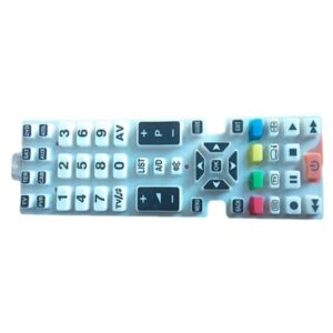 Silicone Rubber Compression Molded Odor-free Keypads