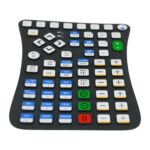 Silicone Machine Menu Flat Rubber Button Keypad Keyboard