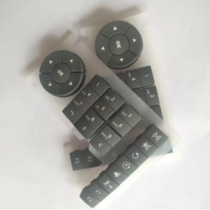 Silicone Automotive Electronic Control Painted Keypad