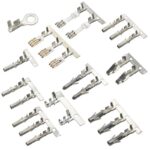 Compact 4-Pin Metal Stamped Female Connector Wire Terminal