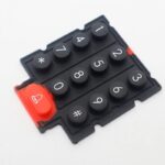 Customizable LED Backlight Silicone Rubber Keypads: Matte and Glossy Surface Options