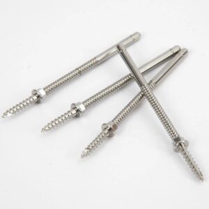 Precision Stainless Steel Distraction Pin: CNC-Machined Components