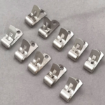 Plated Steel Fahnestock Spring Clips for Electrical Connections