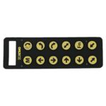 Radiant Touch Light-Permeable Silicone Rubber Keyboard