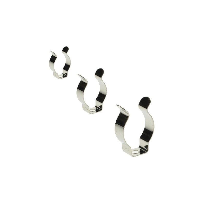Progressive Die-Stamped High-Carbon Steel Spring Clips for High-Tolerance Electronics Parts3