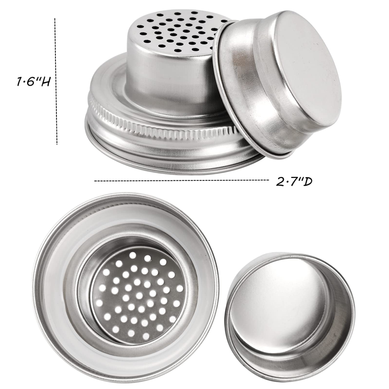 Crafting Custom Stainless Steel Spice Shaker Lids for Mason Jars Production Insights from TheSun Industry3