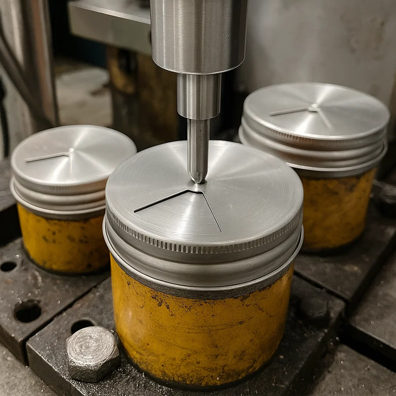 Crafting Custom Stainless Steel Spice Shaker Lids for Mason Jars Production Insights from TheSun Industry8