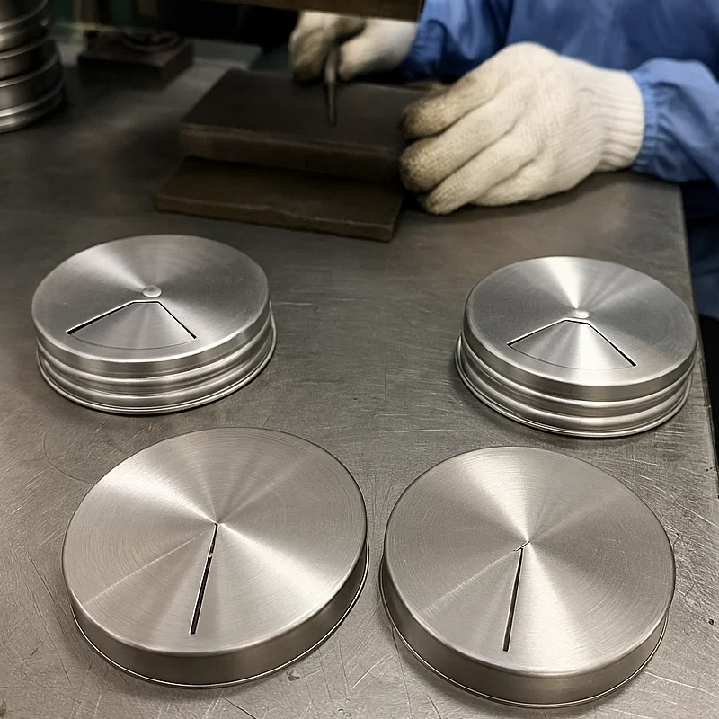 Crafting Custom Stainless Steel Spice Shaker Lids for Mason Jars Production Insights from TheSun Industry9