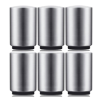 Customized Premium Silver Plating Stainless Steel Automatic Stamped Beer Bottle Opener Factory1