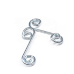 Customized Wire Forming Metal Bending CNC Wire Spring with Nickel Plating Factory1