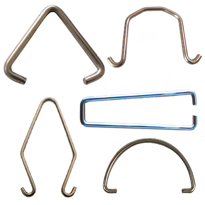 Customized Wire Forming Metal Bending CNC Wire Spring with Nickel Plating Factory4