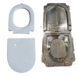 Customized Steel Plastic Toilet Seat Cover Lids Injection Molding Mold for Household Usage Suppliers3