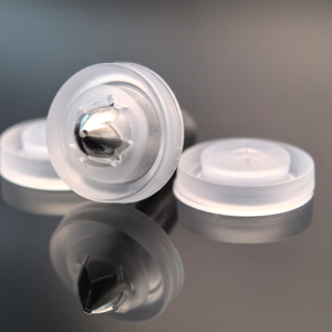 OEM Food Grade Cross Silt Silicone Ketchup Valve Injection Molding3