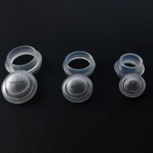 Custom Medical-Grade Silicone Cross Slit Dispensing Valves1