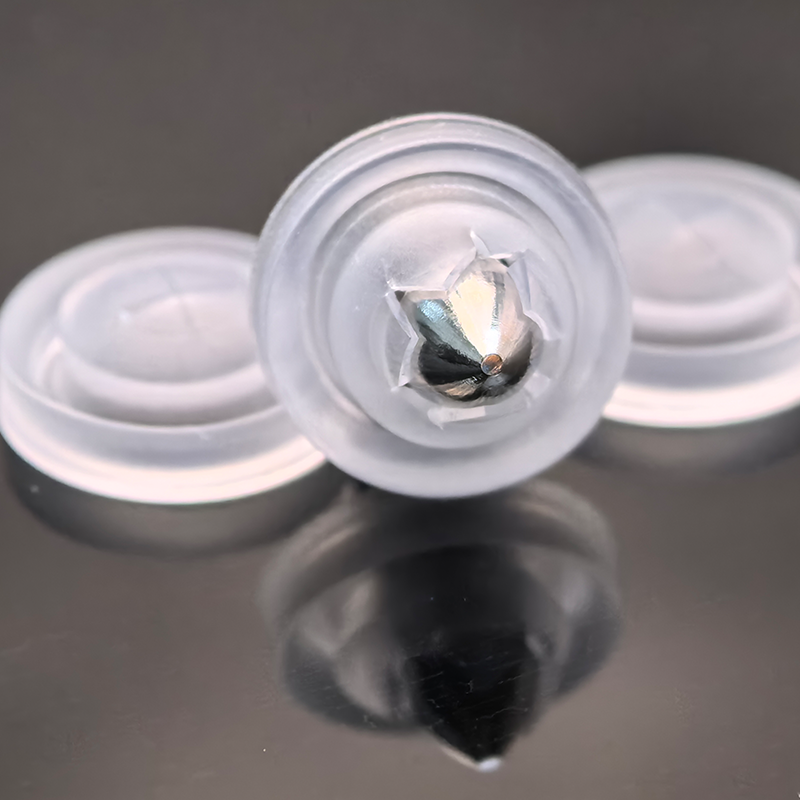 Custom Medical-Grade Silicone Cross Slit Dispensing Valves4