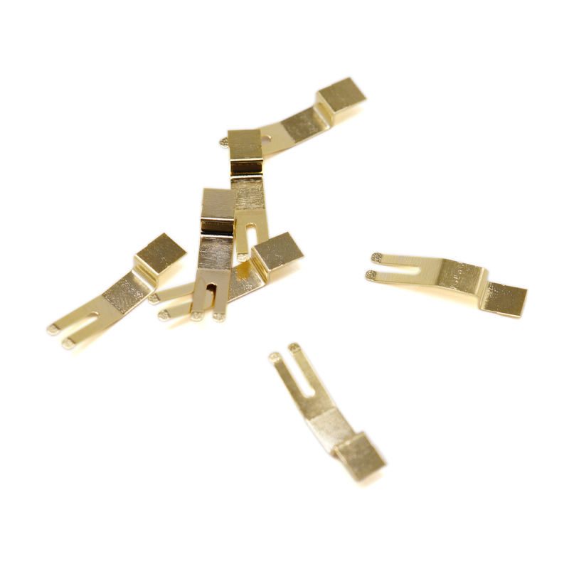 Custom Progressive Stamping Brass Terminal Clip Shrapnel4
