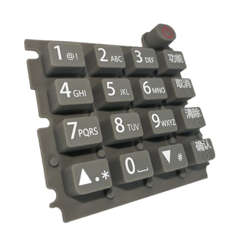 OEM Switches Keypad Membrane Silicone Designed Push Button