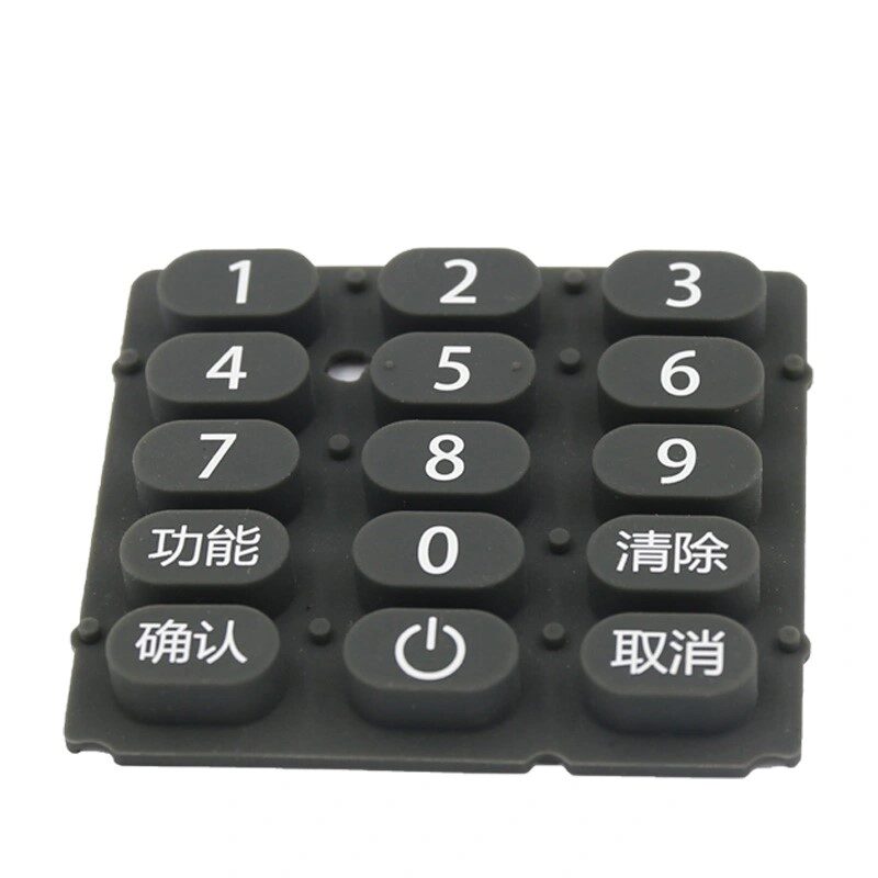 15-Key Custom Silicone Keyboard for Remote Control Precision
