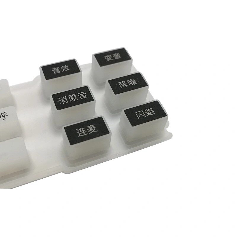 Customized Silicone Live Broadcast Keypad Buttons