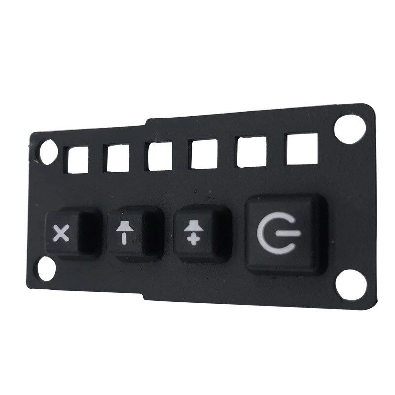 Silicone Rubber Keypad with Tailored Backlit Design