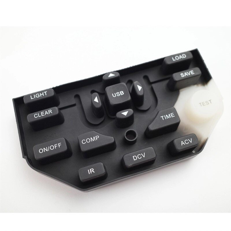 Silicone Keyboard with Accurate Molded Conductive Rubber Buttons
