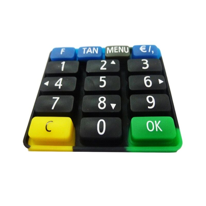 Custom Quality Membrane Keypad Silicone Rubber Key Buttons